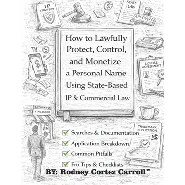 How to Lawfully Protect, Control, and Monetize a Personal Name Using State-Based IP & Commercial Law