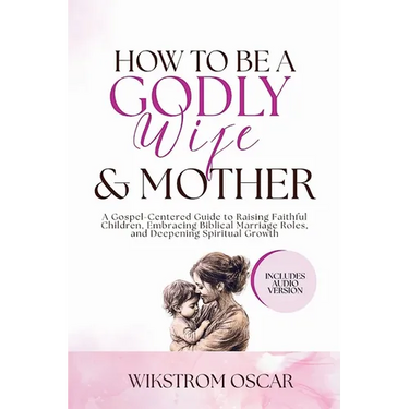How to Be a Godly Wife and Mother: A Gospel-Centered Guide to Raising Faithful Children, Embracing Biblical Marriage Roles, and Deepening Spiritual Gr