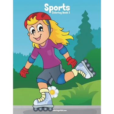 Sports Coloring Book 3