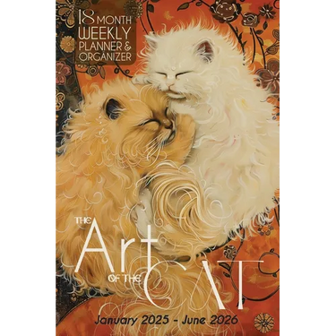 The Art of the Cat 18 Month Weekly Planner and Organizer