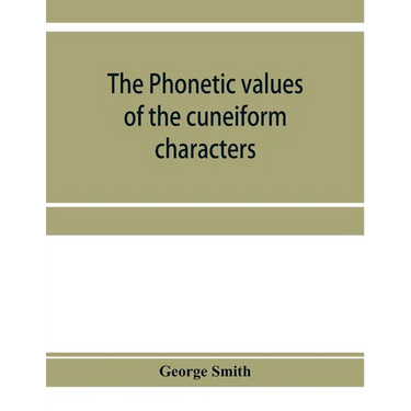 The phonetic values of the cuneiform characters