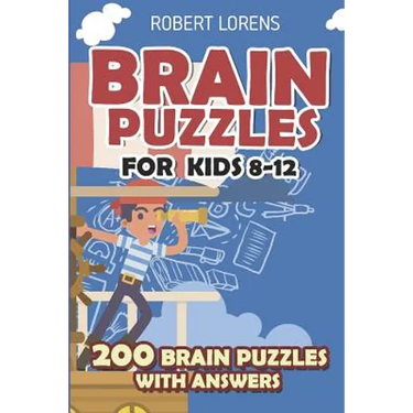 Brain Puzzles for Kids 8 - 12: Numbrix Puzzles - 200 Brain Puzzles with Answers