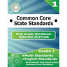 First Grade Common Core Workbook - Teacher Edition