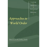 Approaches to World Order