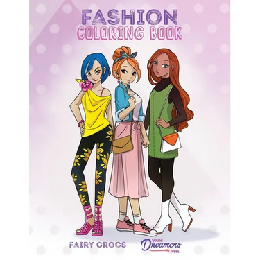 Fashion Coloring Book: For Kids Ages 6-8, 9-12