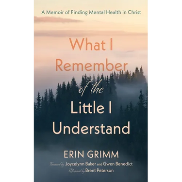 What I Remember of the Little I Understand: A Memoir of Finding Mental Health in Christ