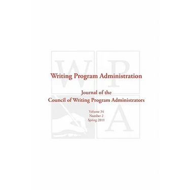 Wpa: Writing Program Administration 34.2