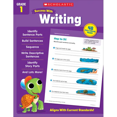 Scholastic Success with Writing Grade 1 Workbook