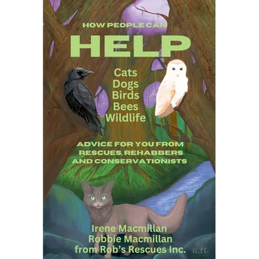 How People Can Help Cats, Dogs, Birds, Bees and Wildlife: Advice For You From Rescues, Rehabbers and Conservationists