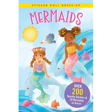 Mermaids Sticker Doll Dress-Up Book