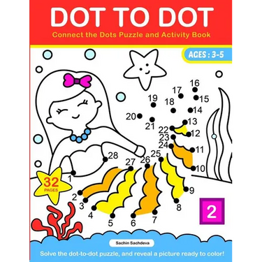 Dot To Dot: Connect the Dots Puzzle and Activity Book