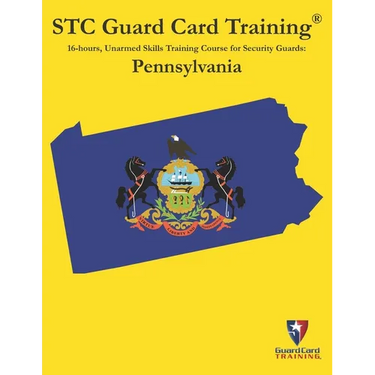 16-hours, Unarmed Skills Training Course for Security Guards: Pennsylvania