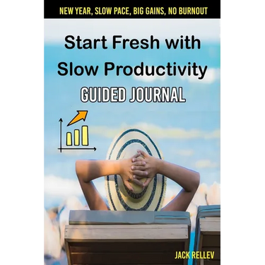 Start Fresh with Slow Productivity Guided Journal: New Year, Slow Pace, Big Gains, No burnout