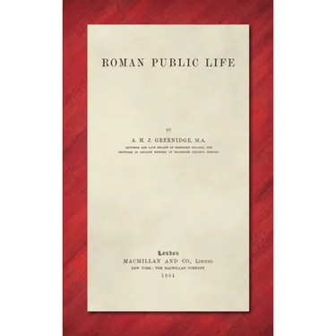 Roman Public Life (1901)