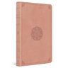 ESV Thinline Bible (Trutone, Blush Rose, Emblem Design)