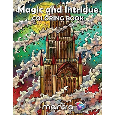 Magic and Intrigue Coloring Book: Coloring Book for Adults: Beautiful Designs for Stress Relief, Creativity, and Relaxation