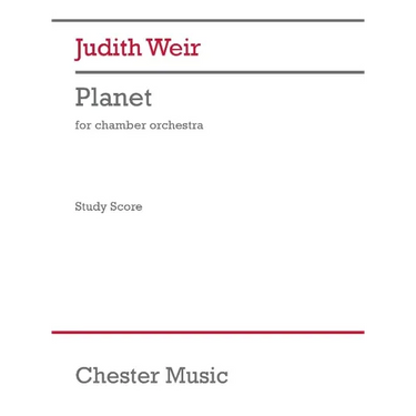 Bell: Planet for Chamber Orchestra Study Score