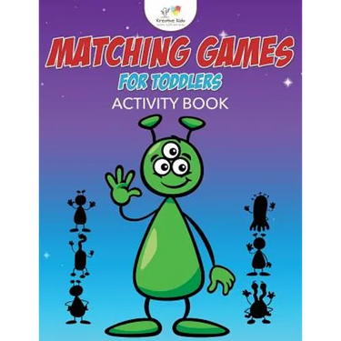 Matching Games for Toddlers Activity Book