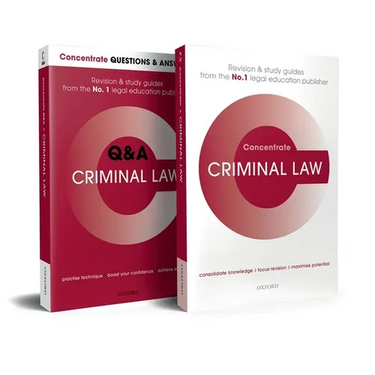 Criminal Law Revision Concentrate Pack