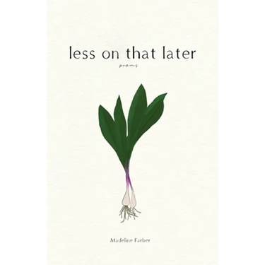 less on that later