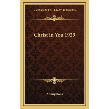 Christ in You 1929