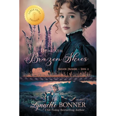 Beneath Brazen Skies, Large Print Edition