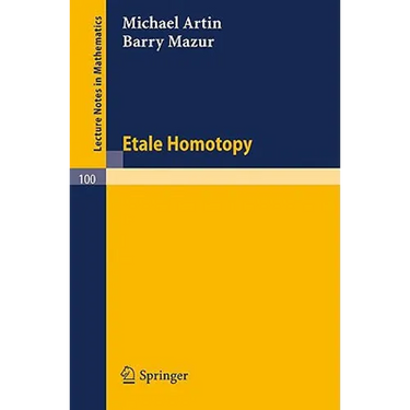 Etale Homotopy