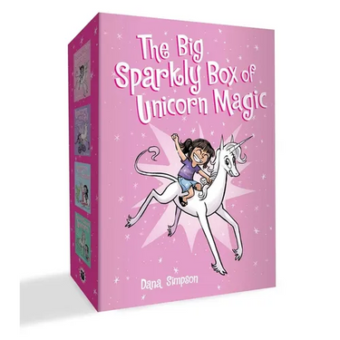 The Big Sparkly Box of Unicorn Magic: Phoebe and Her Unicorn Box Set Volume 1-4