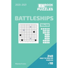 The Mini Book Of Logic Puzzles 2020-2021. Battleships 10x10 - 240 Easy To Master Puzzles. #10
