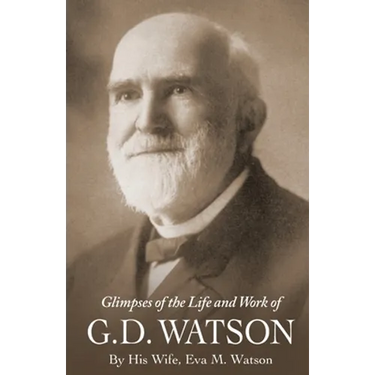 Glimpses of the Life and Work of G. D. Watson