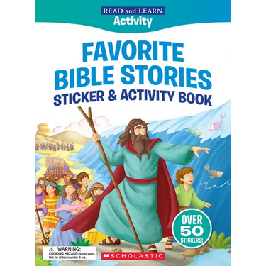 Read and Learn: Favorite Bible Stories Sticker & Activity Book