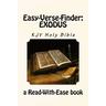 Easy-Verse-Finder: Exodus KJV Holy Bible (a Read-With-Ease book)