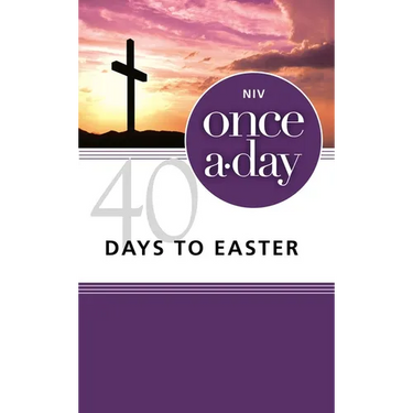 The Niv, Once-A-Day 40 Days to Easter Devotional, Paperback