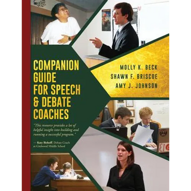 Companion Guide for Speech & Debate Coaches