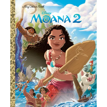 Disney Moana 2 Big Golden Book