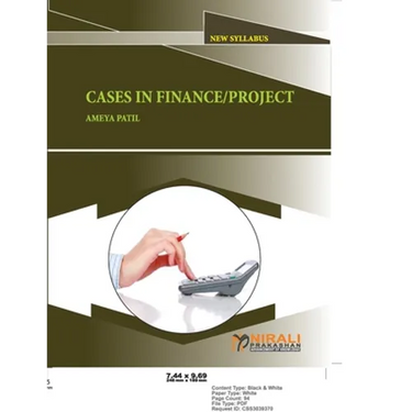 Cases in Finance / Project