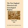 The New England Historical and Genealogical Register, Volume 12, 1858