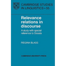 Relevance Relations in Discourse