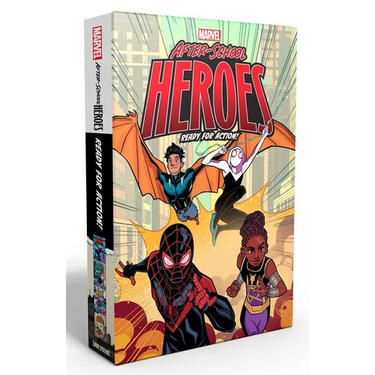 Marvel After-School Heroes Ready for Action! (Boxed Set): Miles Morales Untangles a Web; Ghost-Spider's Unbreakable Mission; Shuri Takes Control; Rept