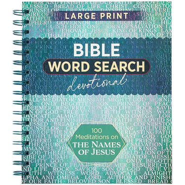 100 Meditations on the Names of Jesus: Word Search Devotional