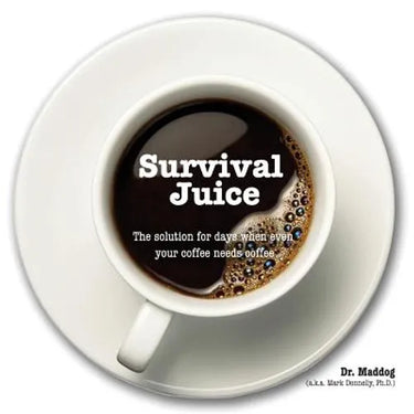 Survival Juice: The solution for days when even your coffee needs coffee