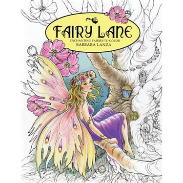 Fairy Lane: Enchanting Fairies to Color