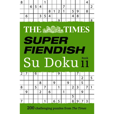 The Times Super Fiendish Su Doku Book 11: 200 Challenging Puzzles
