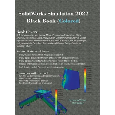 SolidWorks Simulation 2022 Black Book (Colored)
