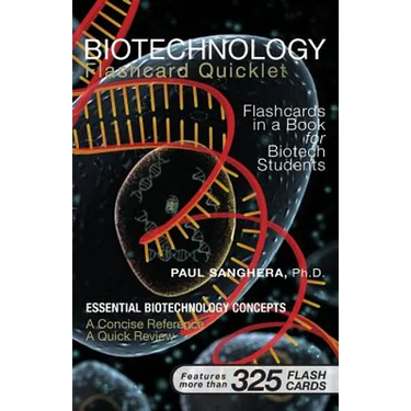 Biotechnology Flashcard Quicklet: Flashcards in a Book for Biotechnology Students