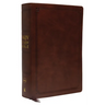 NKJV Study Bible, Leathersoft, Brown, Comfort Print: The Complete Resource for Studying God's Word