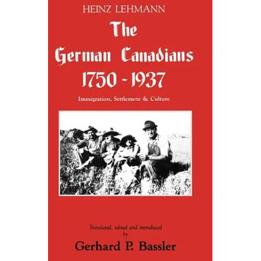 The German Canadians 1750-1937