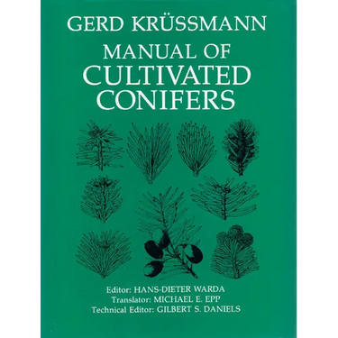 Manual of Cultivated Conifers