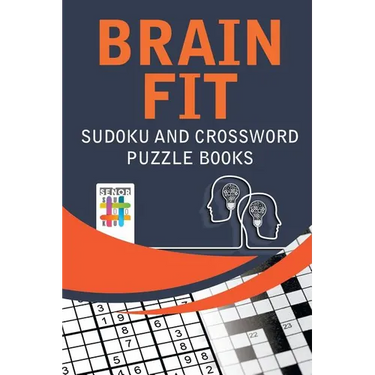 Brain Fit Sudoku and Crossword Puzzle Books