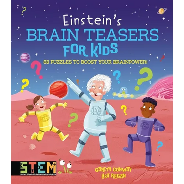 Einstein's Brain Teasers for Kids: 83 Puzzles to Boost Your Brainpower!